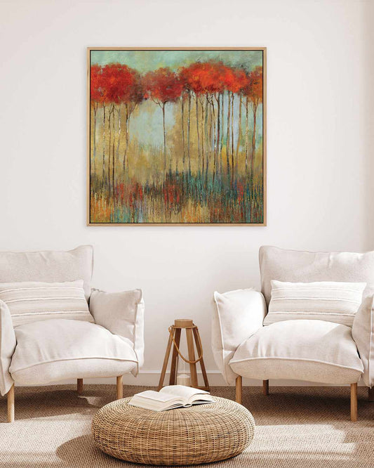 Amongst Friends | Framed Canvas Art Print