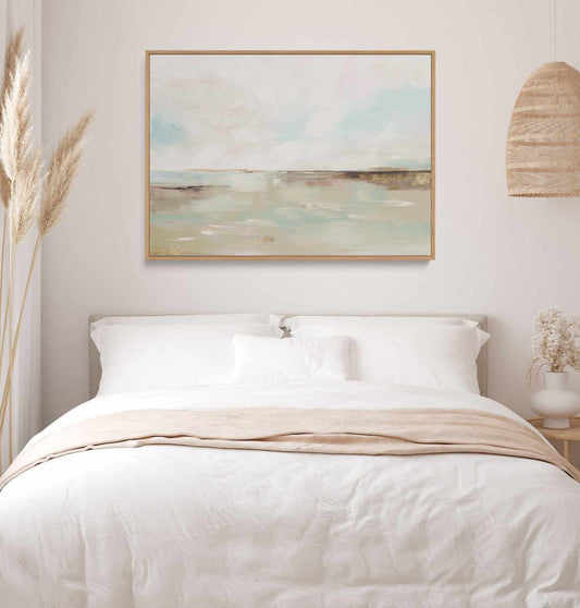 Birch Enchantment | Framed Canvas Art Print