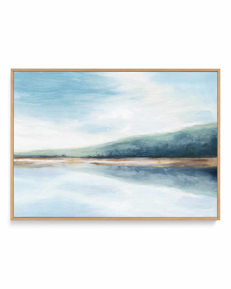 By the Water II | Framed Canvas Art Print