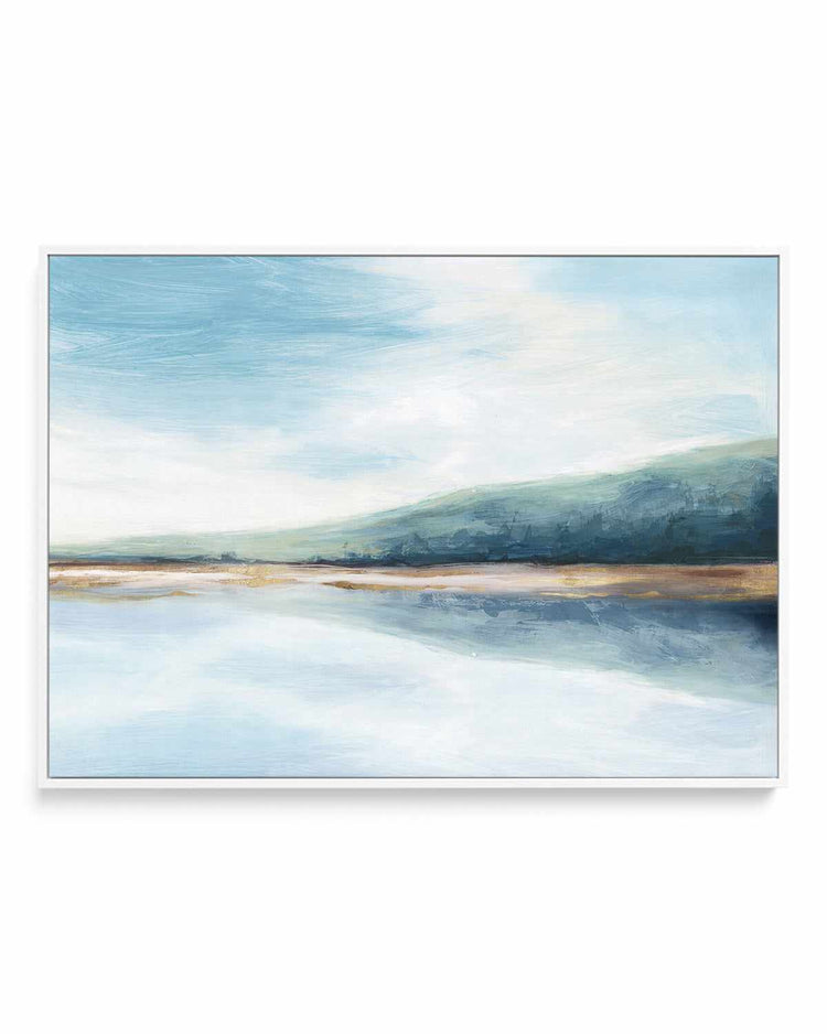 By the Water II | Framed Canvas Art Print