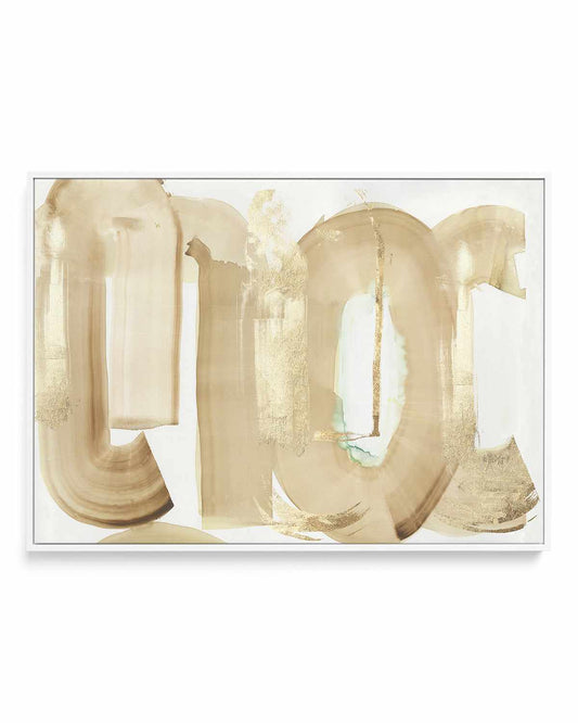 Caramelise | Framed Canvas Art Print