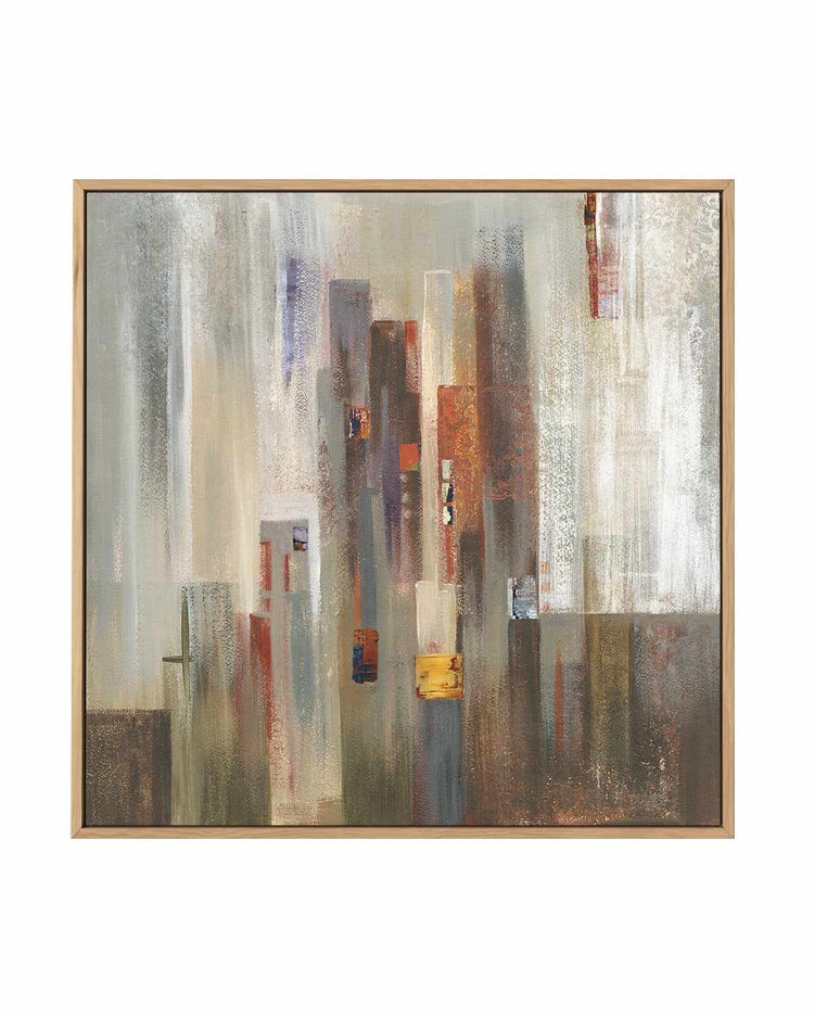 City Views | Framed Canvas Art Print