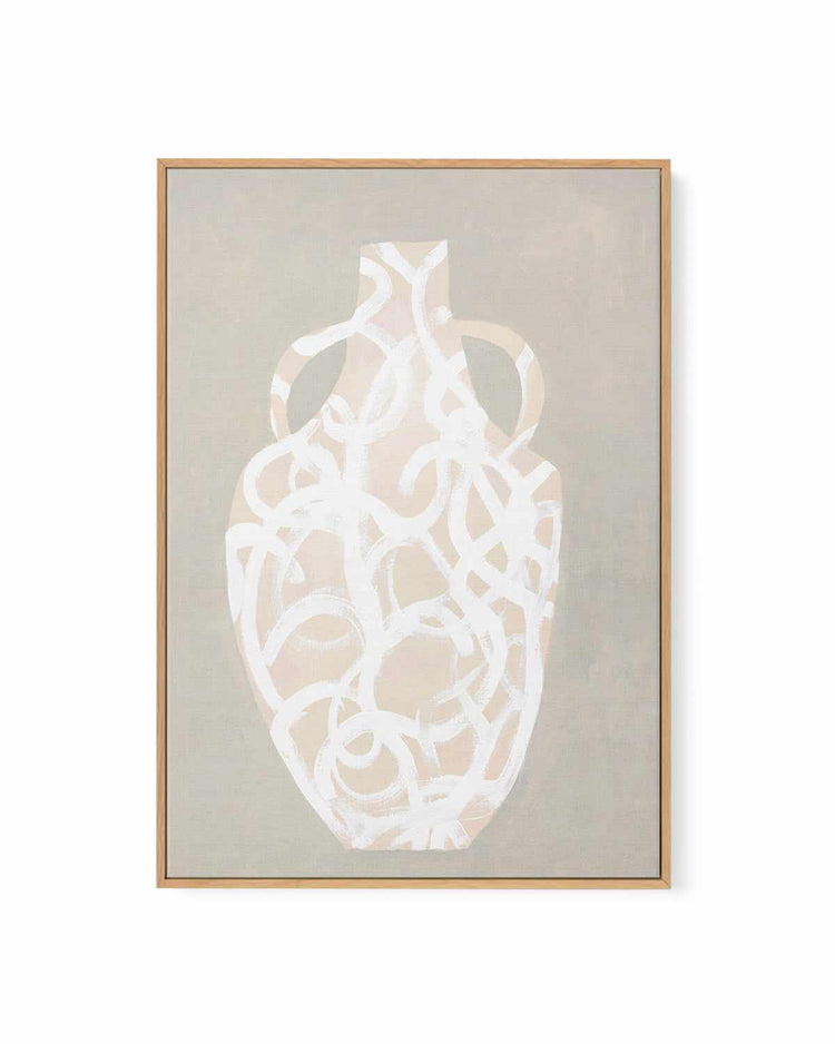 Clay Covered by Design Fabrikken | Framed Canvas Art Print