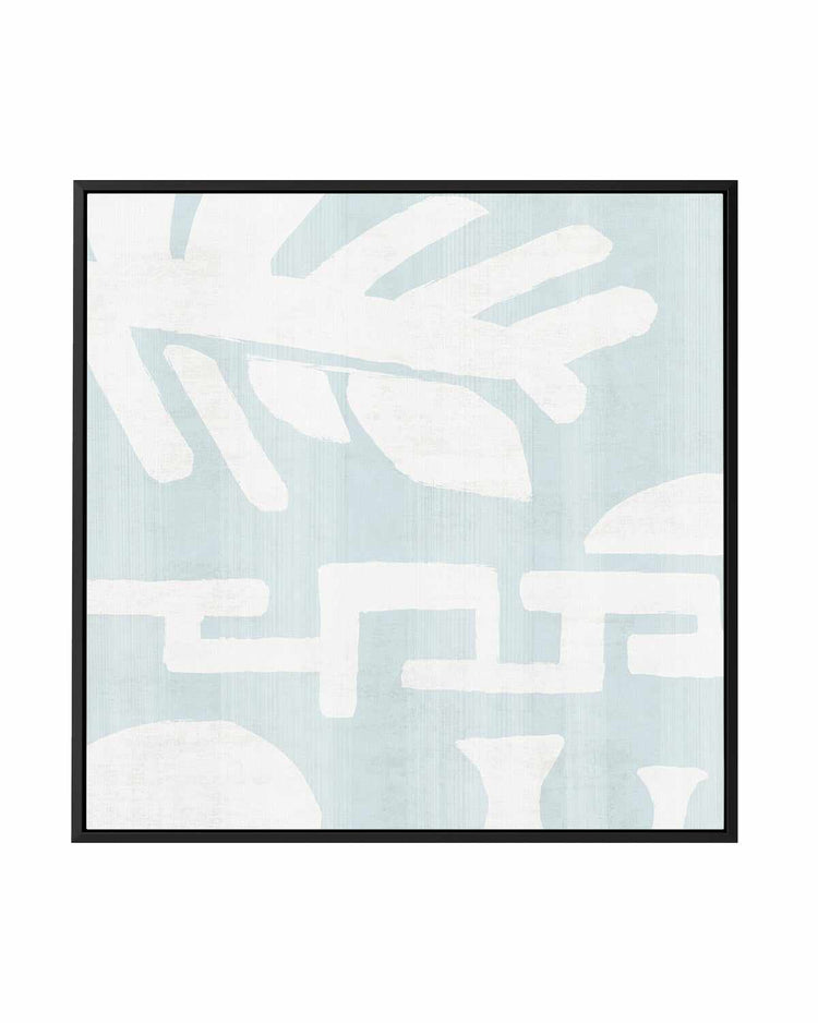 Cool Summer II | Framed Canvas Art Print