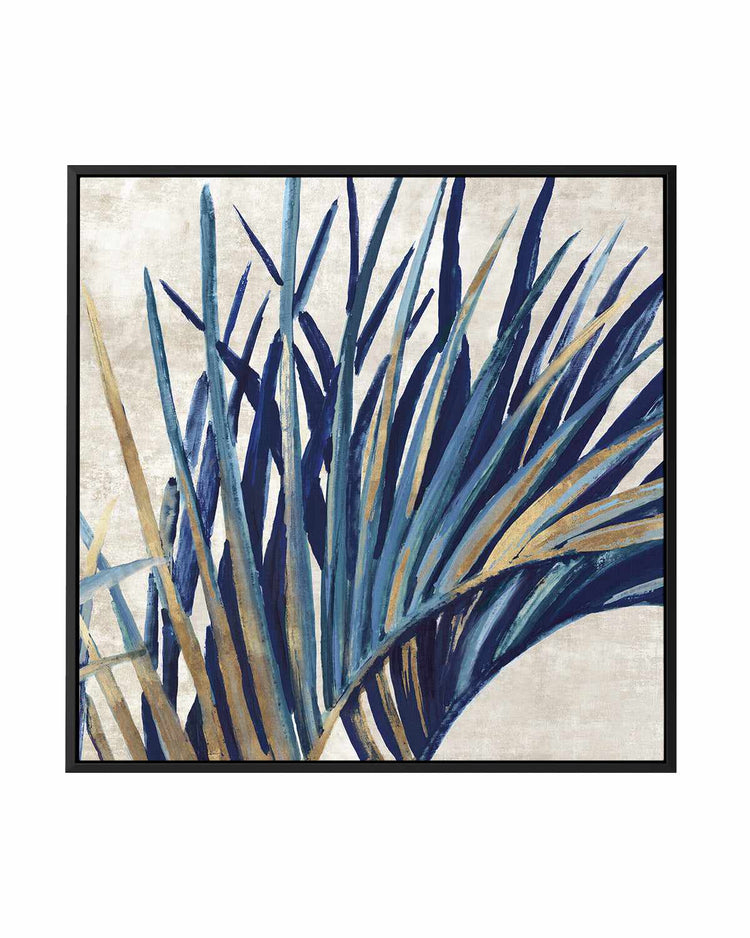 Easing Palm I | Framed Canvas Art Print