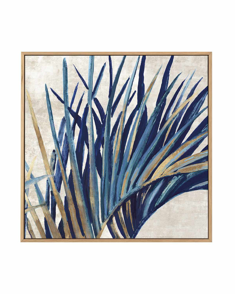 Easing Palm I | Framed Canvas Art Print