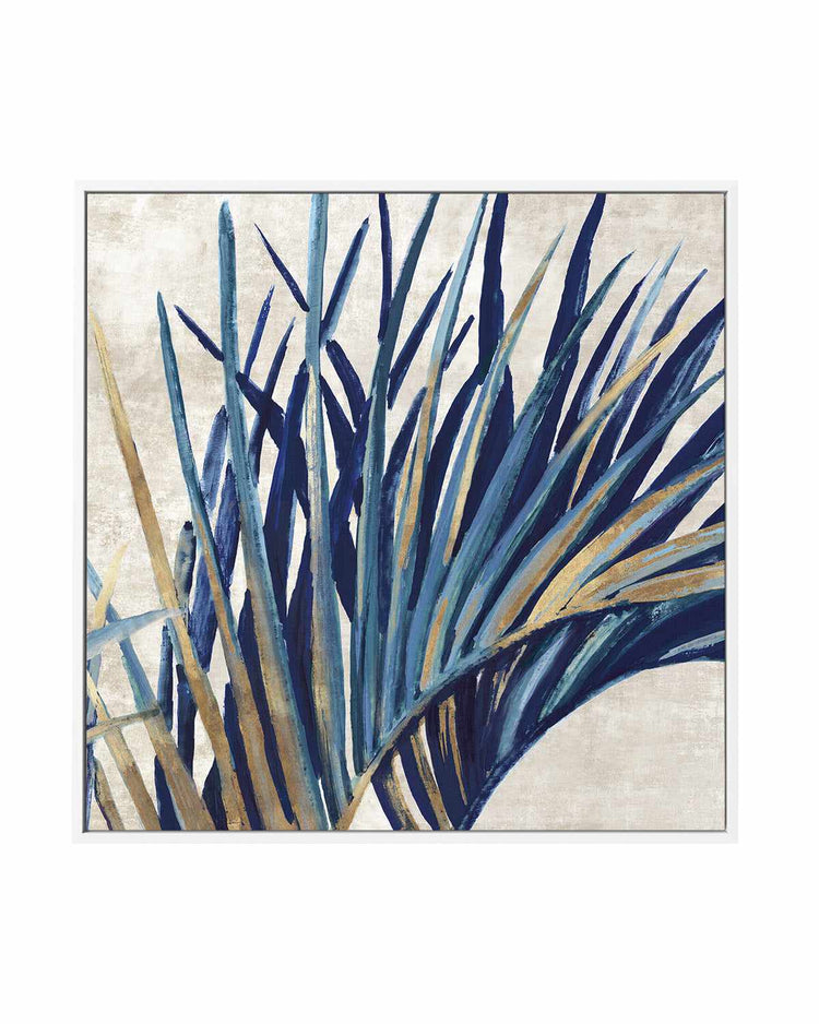 Easing Palm I | Framed Canvas Art Print