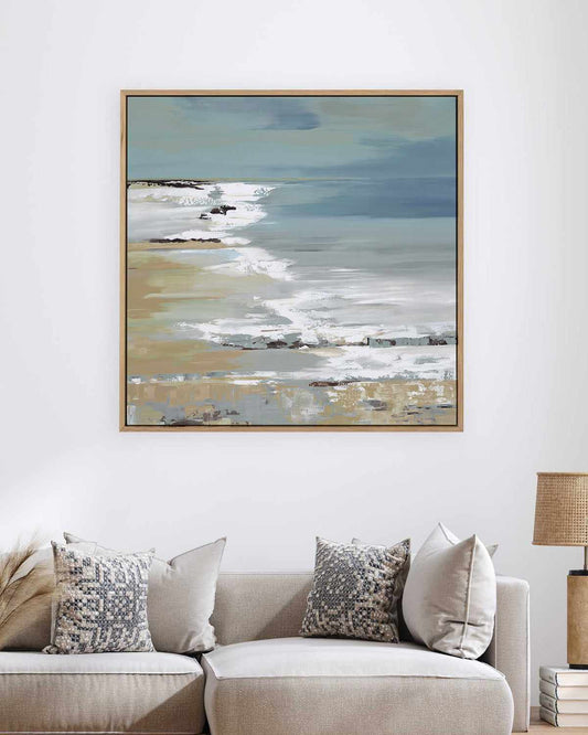 East Coast | Framed Canvas Art Print