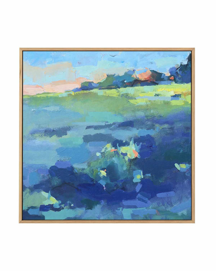 Field by Page Pearson Railsback | Framed Canvas Art Print