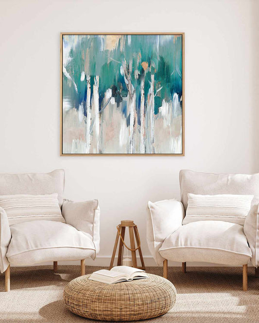 Lineament II | Framed Canvas Art Print
