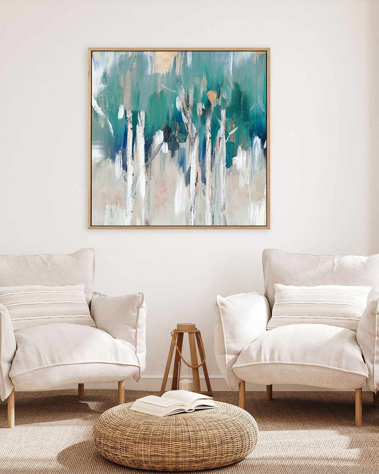 Lineament II | Framed Canvas Art Print