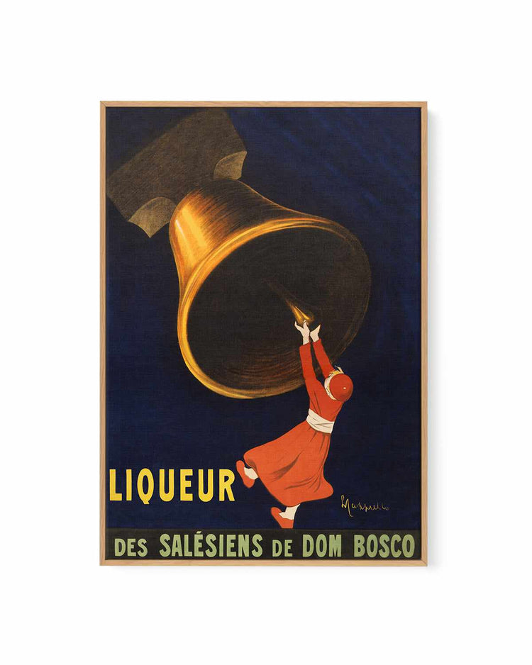 Liquer Vintage Poster | Framed Canvas Art Print