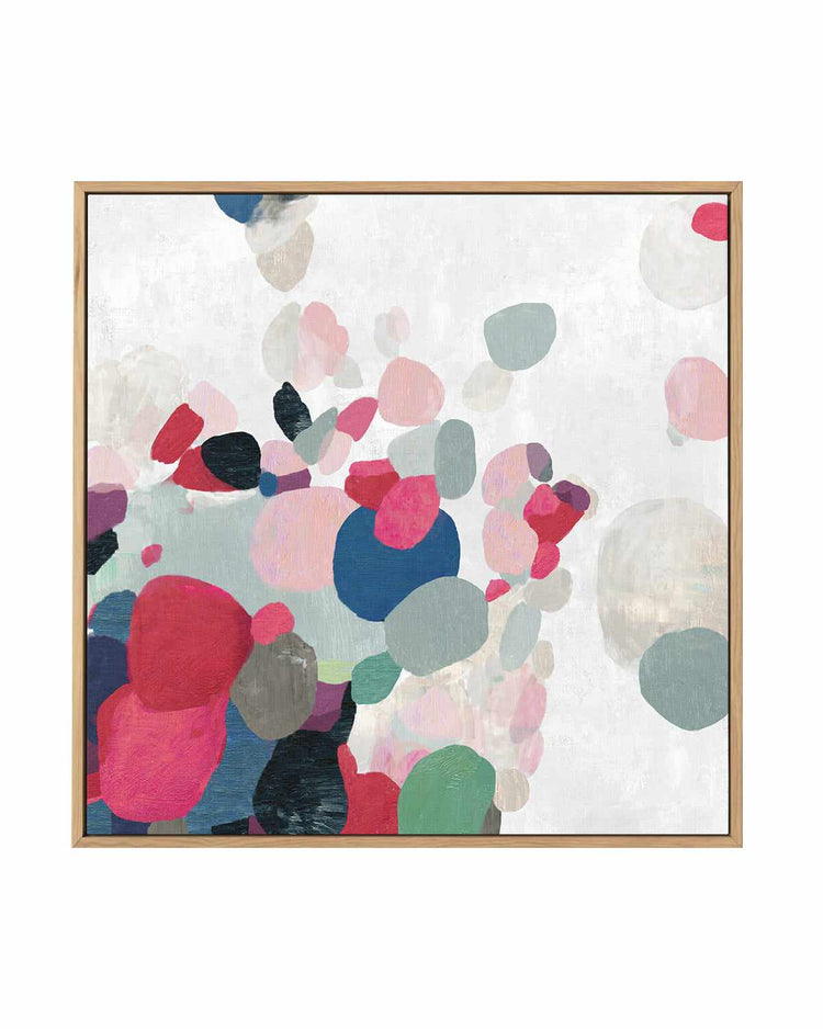 Multicolourful I | Framed Canvas Art Print