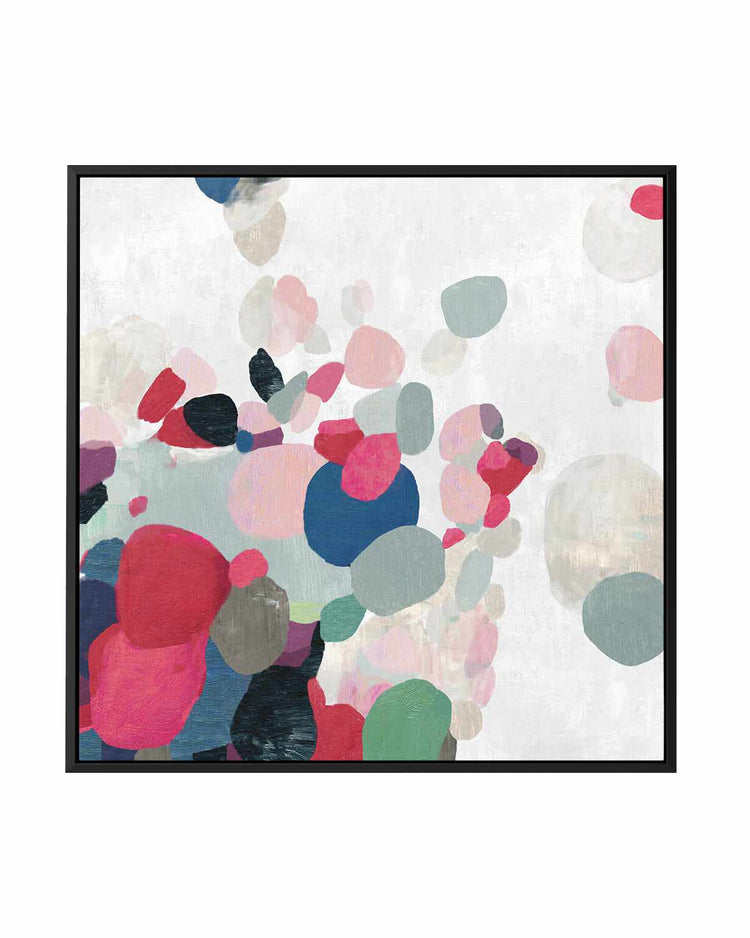 Multicolourful I | Framed Canvas Art Print