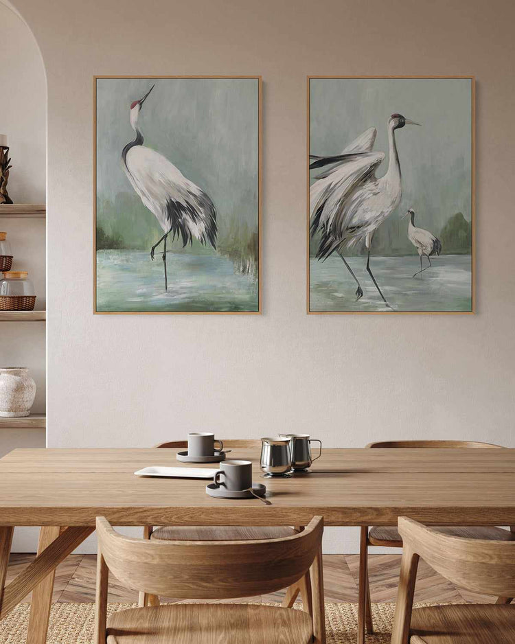 Noble Beauty I | Framed Canvas Art Print