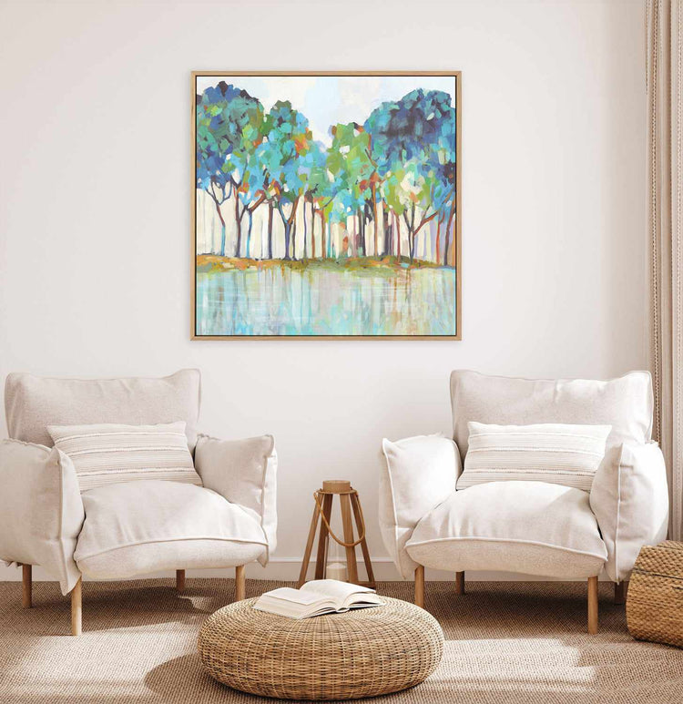 On That Side of Dream | Framed Canvas Art Print