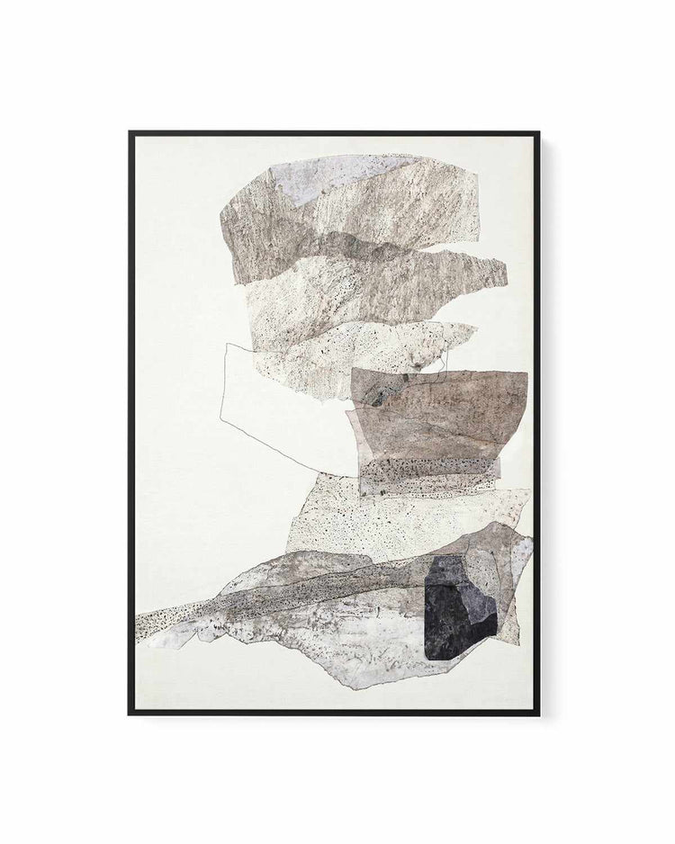 Organza II by Design Fabrikken | Framed Canvas Art Print