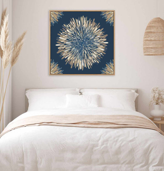 Ray of Burst II | Framed Canvas Art Print