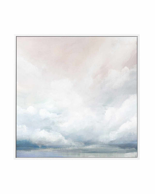 Rolling Clouds | Framed Canvas Art Print