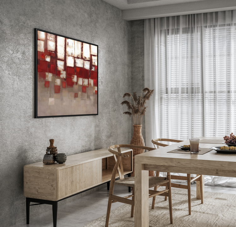 Reign I | Framed Canvas Art Print