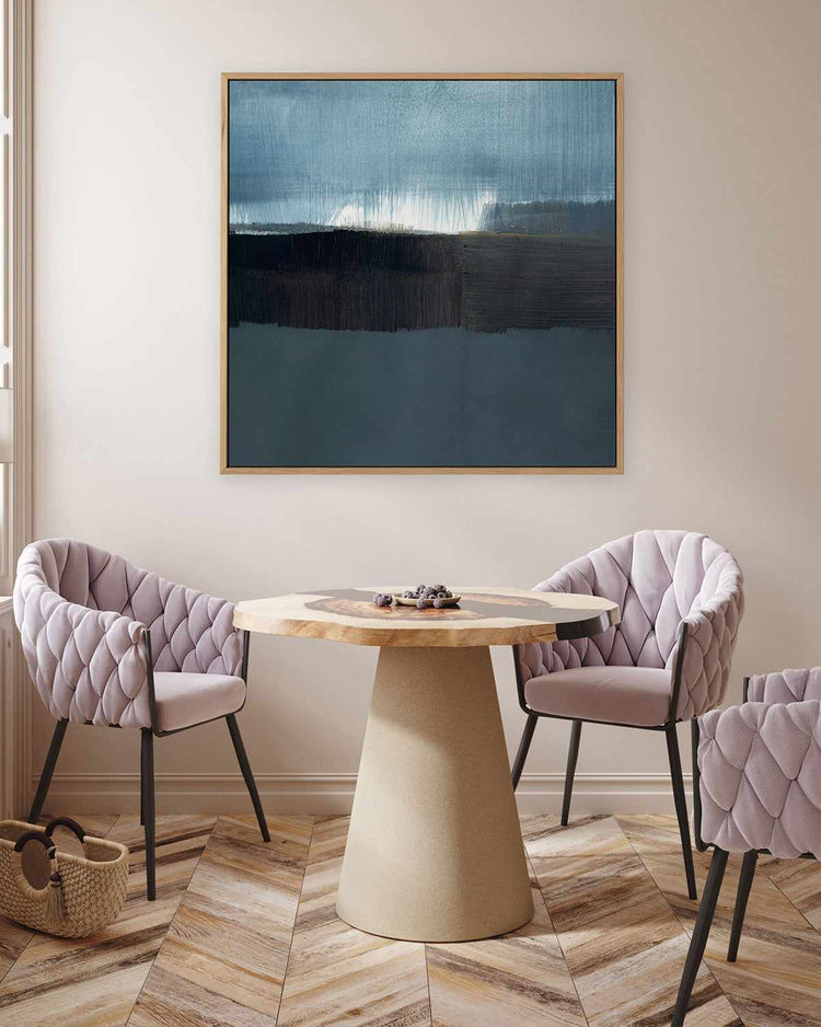 Spatial Composition I by Stephane Villafane | Framed Canvas Art Print