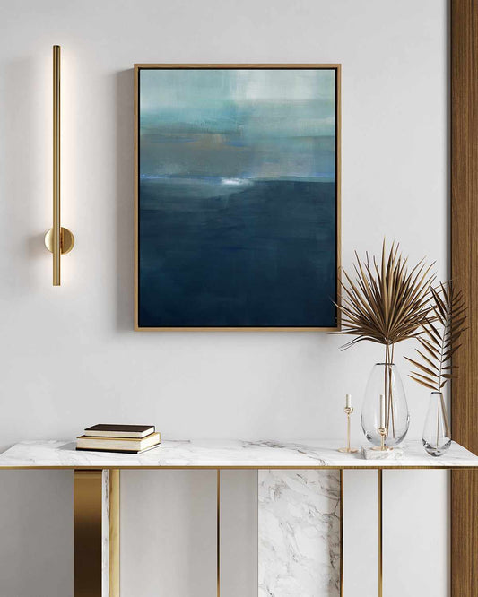 Spatial Composition PT I by Stephane Villafane | Framed Canvas Art Print