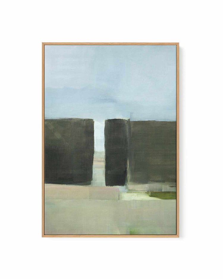 Spatial Composition PT II by Stephane Villafane | Framed Canvas Art Print