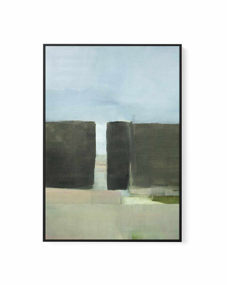 Spatial Composition PT II by Stephane Villafane | Framed Canvas Art Print