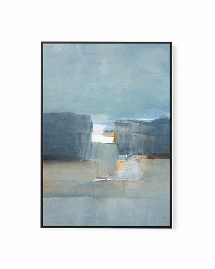 Spatial Composition PT III by Stephane Villafane | Framed Canvas Art Print