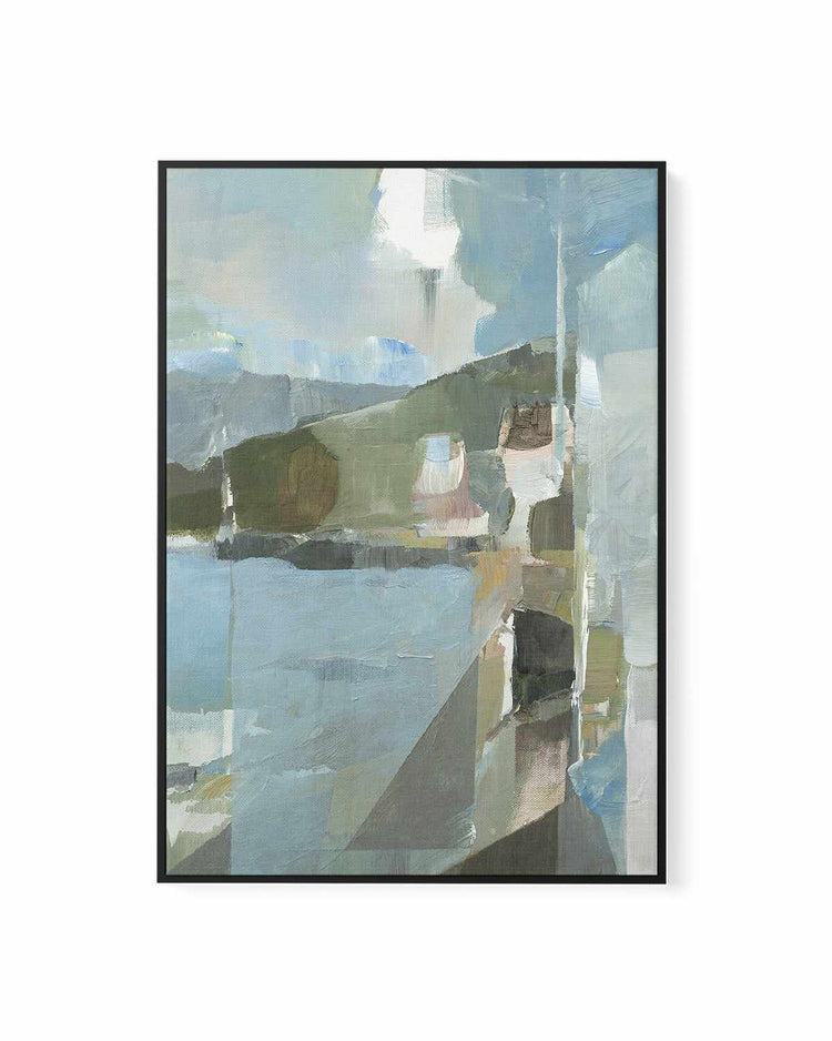Spatial Composition PT IV by Stephane Villafane | Framed Canvas Art Print