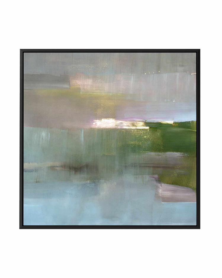 Spatial Composition SQ I by Stephane Villafane | Framed Canvas Art Print