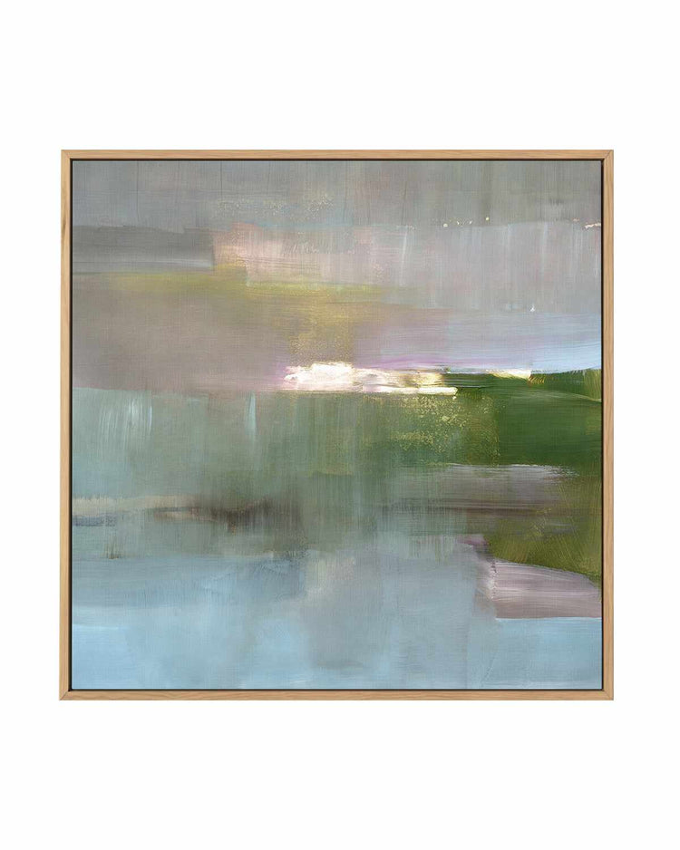 Spatial Composition SQ I by Stephane Villafane | Framed Canvas Art Print