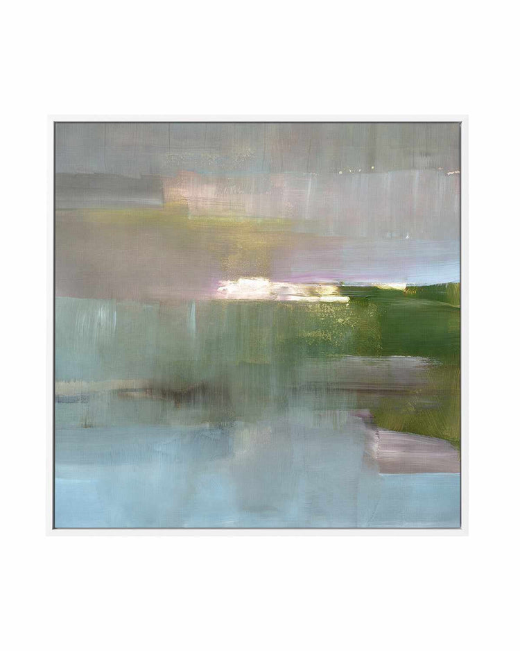 Spatial Composition SQ I by Stephane Villafane | Framed Canvas Art Print