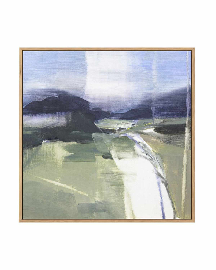 Spatial Composition SQ II by Stephane Villafane | Framed Canvas Art Print