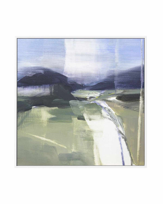 Spatial Composition SQ II by Stephane Villafane | Framed Canvas Art Print