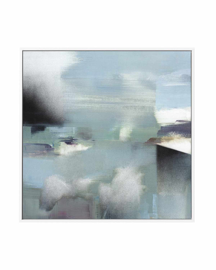 Spatial Composition SQ III by Stephane Villafane | Framed Canvas Art Print