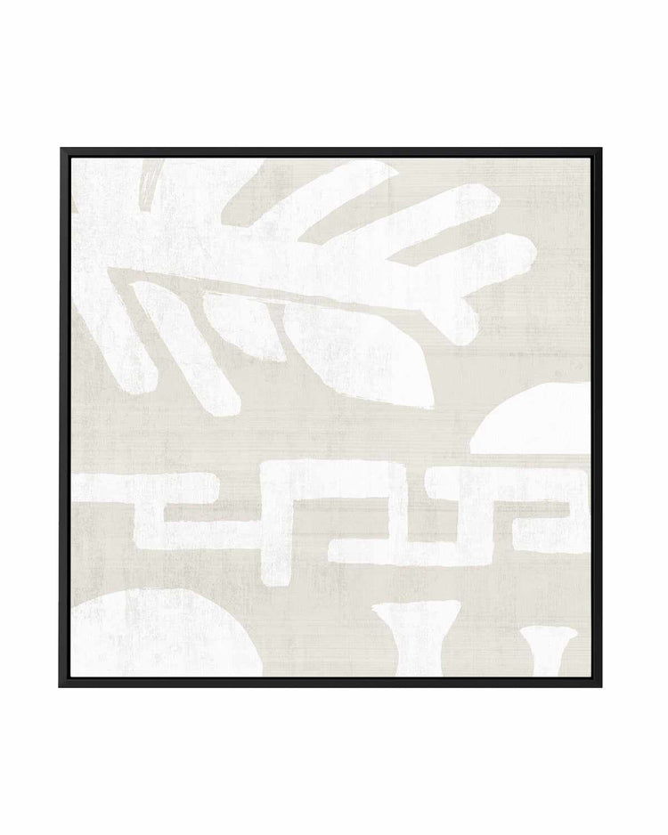 Summer Shadows II | Framed Canvas Art Print