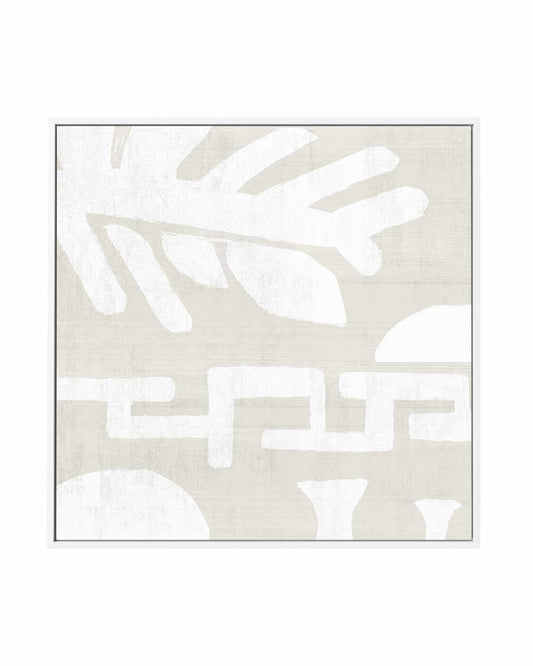 Summer Shadows II | Framed Canvas Art Print