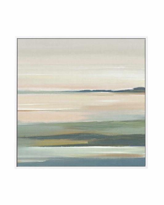 The Calm II Right SQ | Framed Canvas Art Print