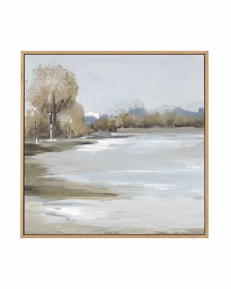 Tree Breeze | Framed Canvas Print