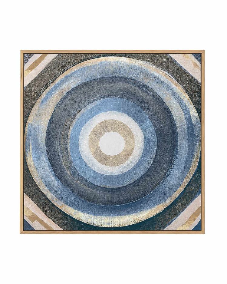 Tribal Circle III | Framed Canvas Art Print