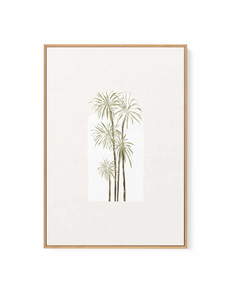 Tropical Window III by Yuyu Pont | Framed Canvas Art Print