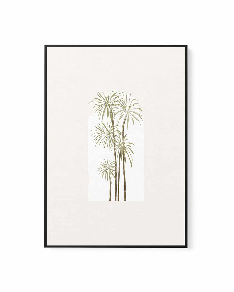 Tropical Window III by Yuyu Pont | Framed Canvas Art Print