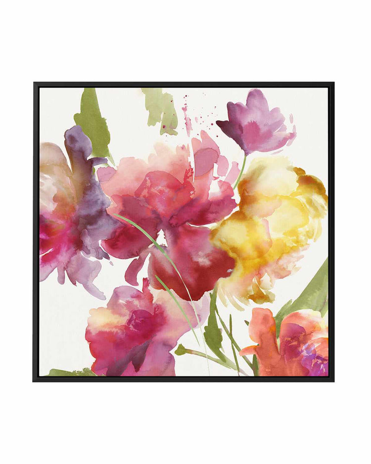 Warm Summer I | Framed Canvas Art Print