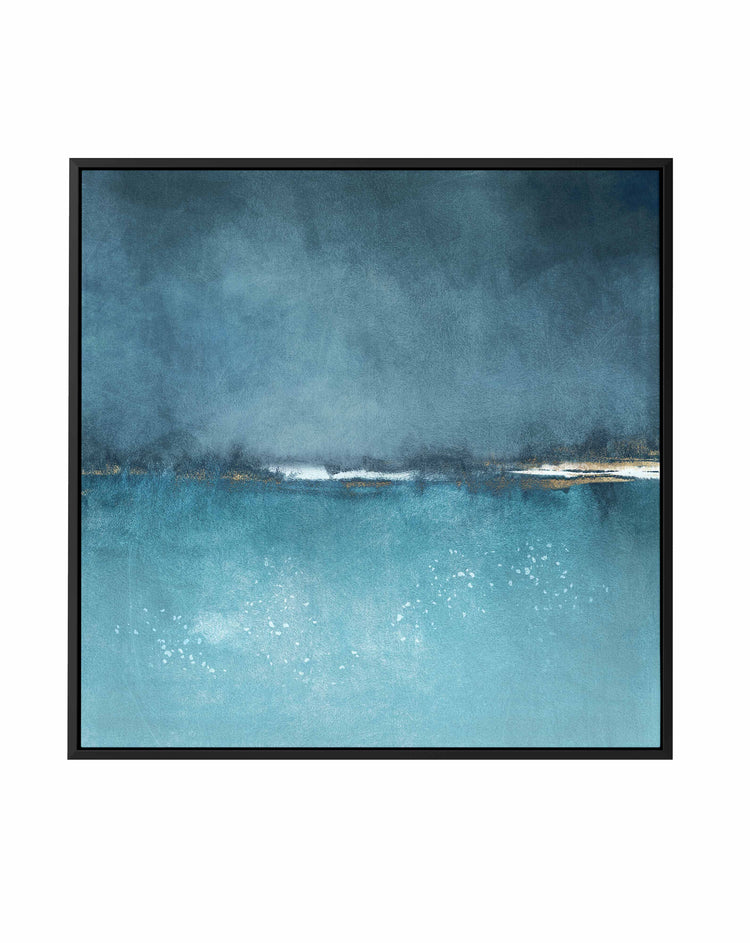 Cerulean Study No 1 SQ Framed Canvas-CANVAS-You can shop wall art online with CANVAS Art Print Co for everything from abstract art to fun kids wall art. Our beautiful modern art prints and canvas art are available from large canvas prints to wall art paintings and our proudly Australian artwork collection offers only the highest quality framed large wall art and canvas art Australia - You can buy fashion photography prints or Hampton print posters and paintings on canvas from CANVAS Art Print Co and have