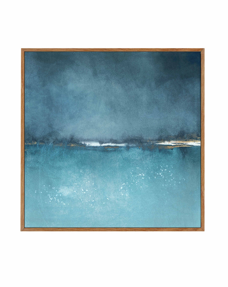 Cerulean Study No 1 SQ Framed Canvas-CANVAS-You can shop wall art online with CANVAS Art Print Co for everything from abstract art to fun kids wall art. Our beautiful modern art prints and canvas art are available from large canvas prints to wall art paintings and our proudly Australian artwork collection offers only the highest quality framed large wall art and canvas art Australia - You can buy fashion photography prints or Hampton print posters and paintings on canvas from CANVAS Art Print Co and have