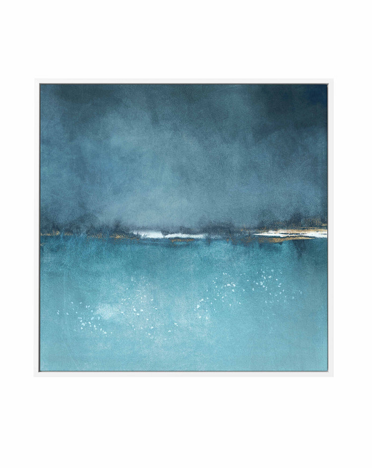 Cerulean Study No 1 SQ Framed Canvas-CANVAS-You can shop wall art online with CANVAS Art Print Co for everything from abstract art to fun kids wall art. Our beautiful modern art prints and canvas art are available from large canvas prints to wall art paintings and our proudly Australian artwork collection offers only the highest quality framed large wall art and canvas art Australia - You can buy fashion photography prints or Hampton print posters and paintings on canvas from CANVAS Art Print Co and have
