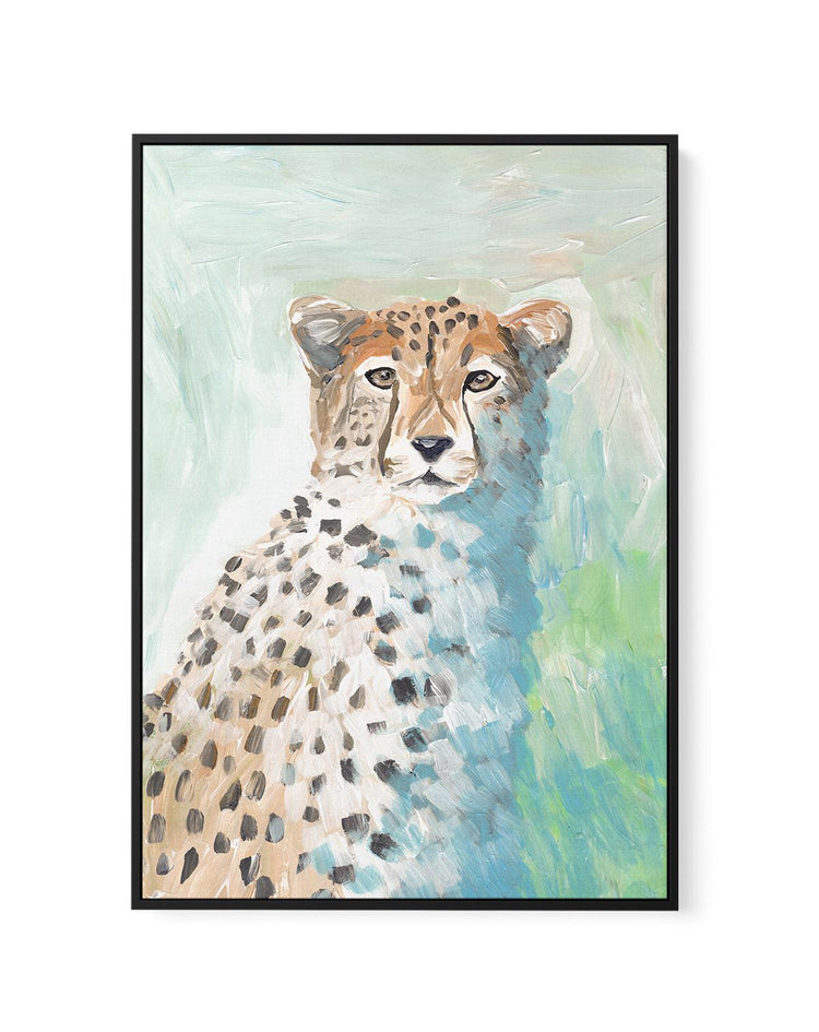 Cheetah | Framed Canvas-CANVAS-You can shop wall art online with CANVAS Art Print Co for everything from abstract art to fun kids wall art. Our beautiful modern art prints and canvas art are available from large canvas prints to wall art paintings and our proudly Australian artwork collection offers only the highest quality framed large wall art and canvas art Australia - You can buy fashion photography prints or Hampton print posters and paintings on canvas from CANVAS Art Print Co and have them delivere