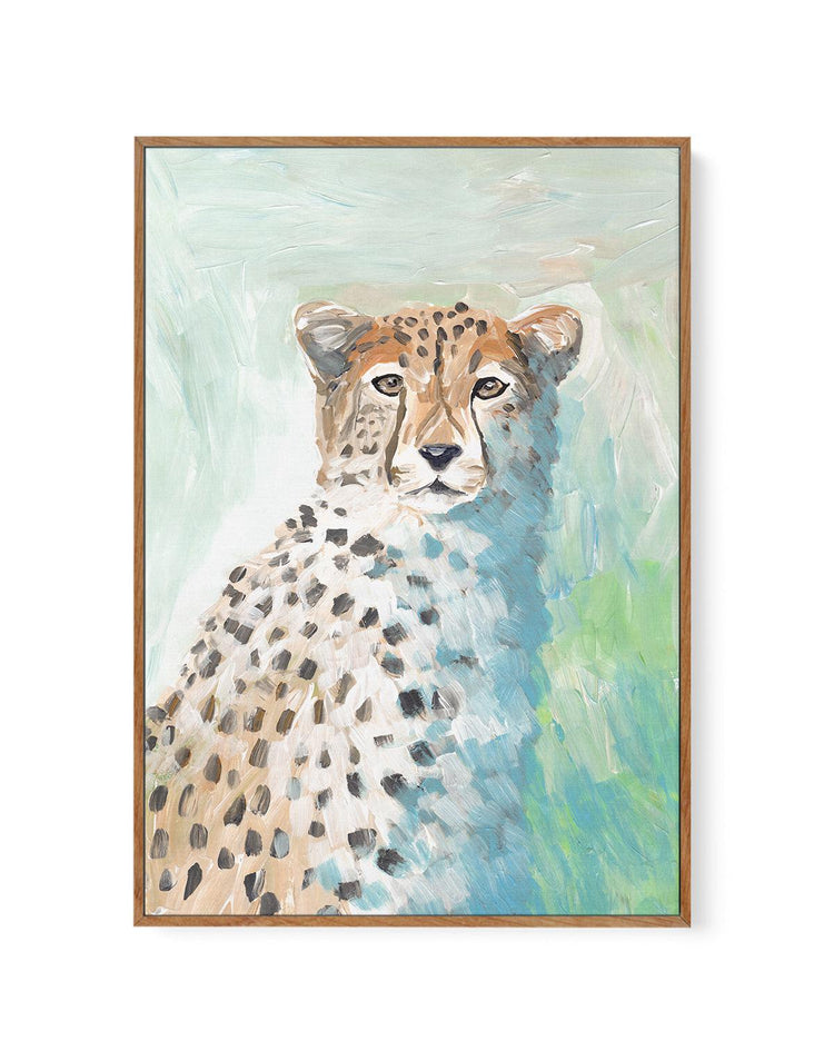 Cheetah | Framed Canvas-CANVAS-You can shop wall art online with CANVAS Art Print Co for everything from abstract art to fun kids wall art. Our beautiful modern art prints and canvas art are available from large canvas prints to wall art paintings and our proudly Australian artwork collection offers only the highest quality framed large wall art and canvas art Australia - You can buy fashion photography prints or Hampton print posters and paintings on canvas from CANVAS Art Print Co and have them delivere