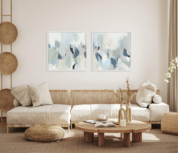 Coast I SQ Framed Canvas-CANVAS-You can shop wall art online with CANVAS Art Print Co for everything from abstract art to fun kids wall art. Our beautiful modern art prints and canvas art are available from large canvas prints to wall art paintings and our proudly Australian artwork collection offers only the highest quality framed large wall art and canvas art Australia - You can buy fashion photography prints or Hampton print posters and paintings on canvas from CANVAS Art Print Co and have them deliver